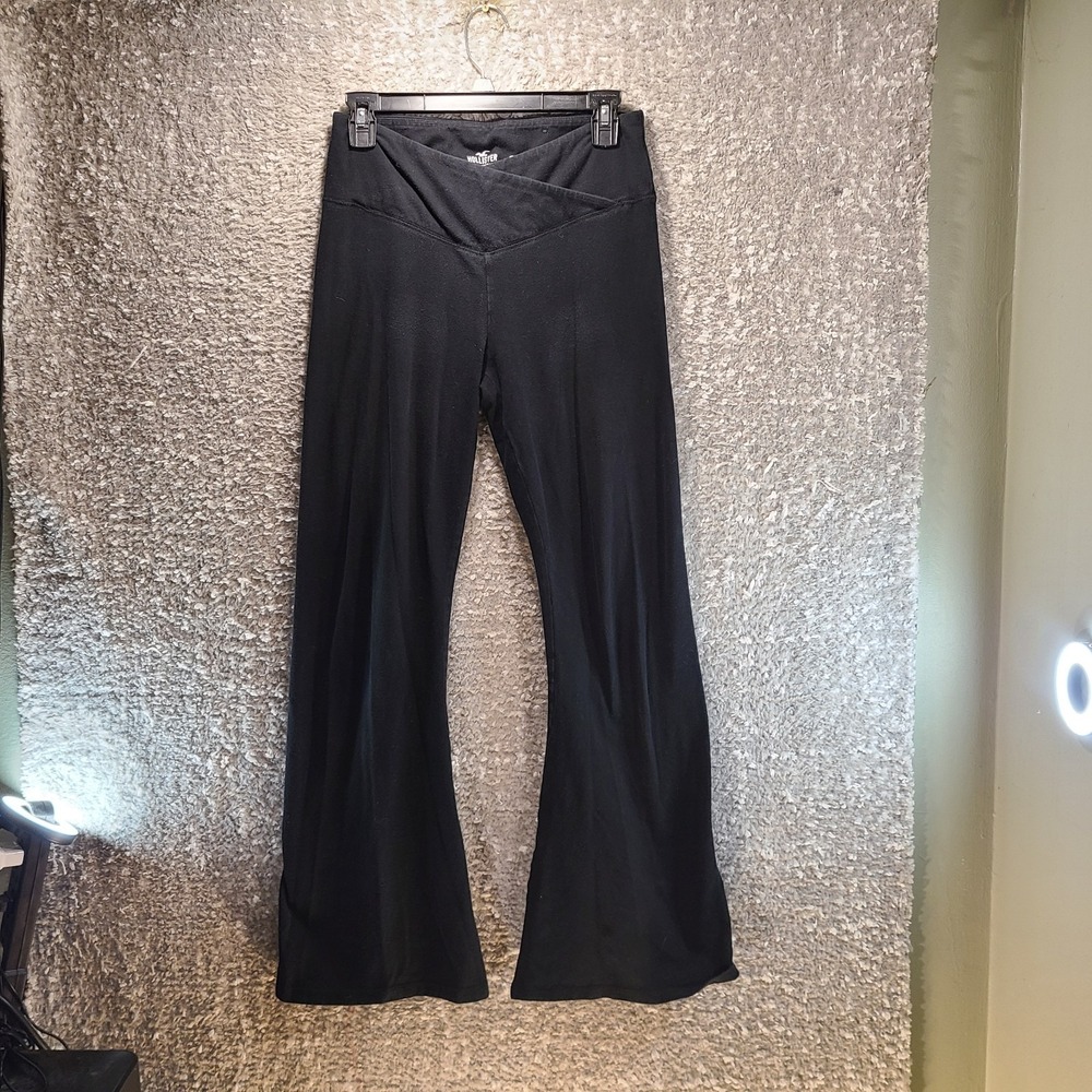 Hollister‎ Flared Pull On Pants Women's Ultra Hi-Rise Medium Cotton